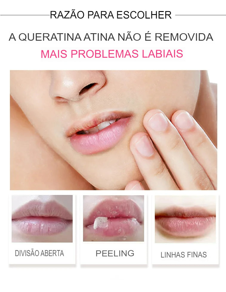 Máscara Labial de Colágeno Hidratante - 30 Peças